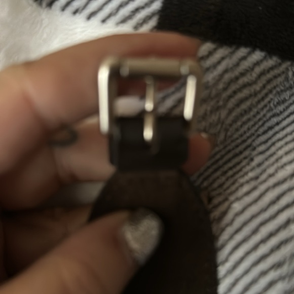 Authentic Louis Vuitton Leather Monogram Glacé Force wrap bracelet - Picture 7 of 15